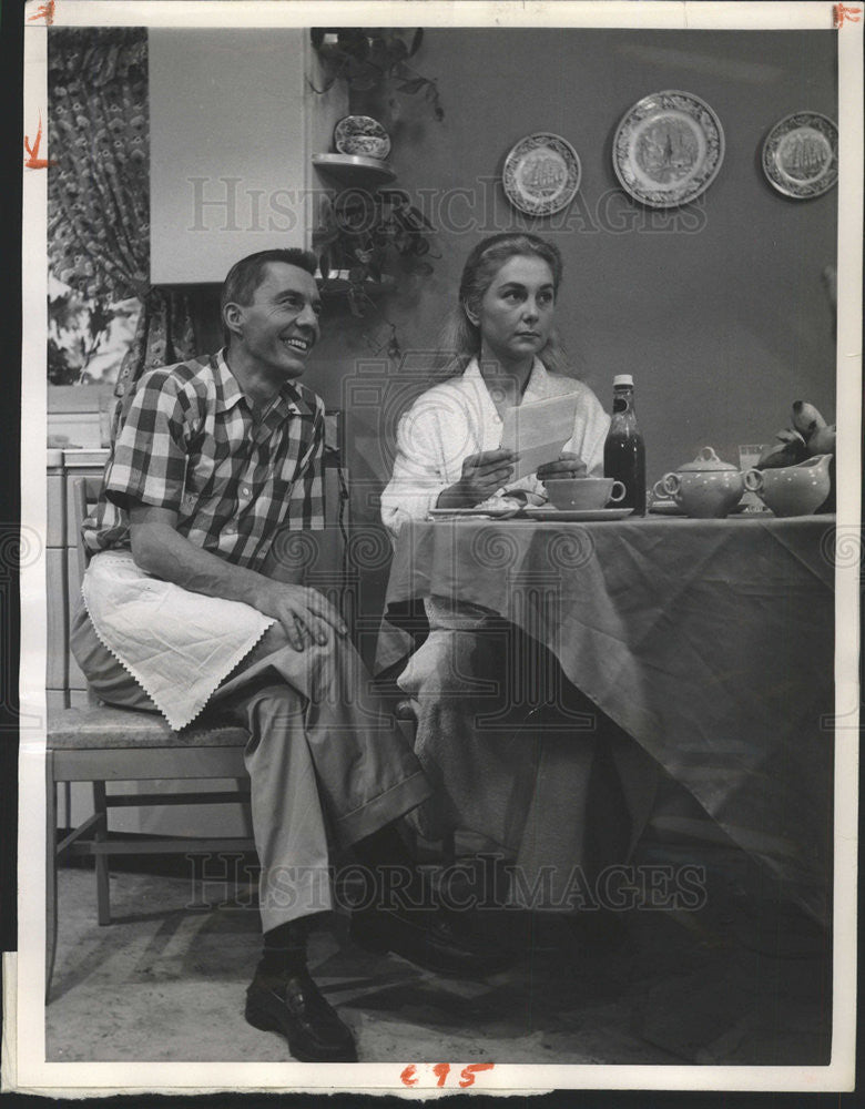 1955 Press Photo Joan Lorring American Film Television Actress - Historic Images