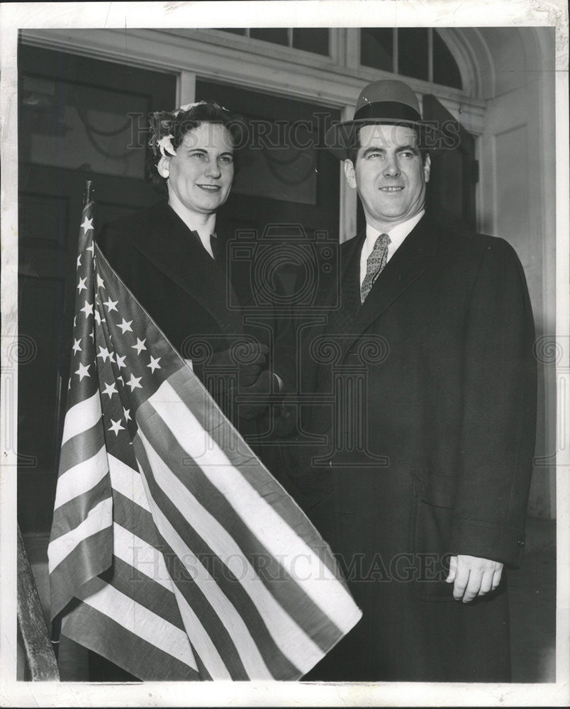 1958 Press Photo Francis Lorenz - Historic Images