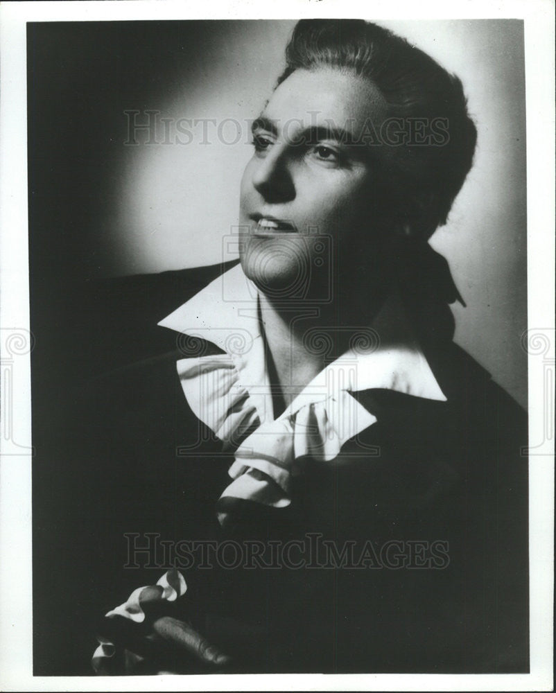 1968 Press Photo Ermanno Lorenzi Italian Opera Singer - Historic Images