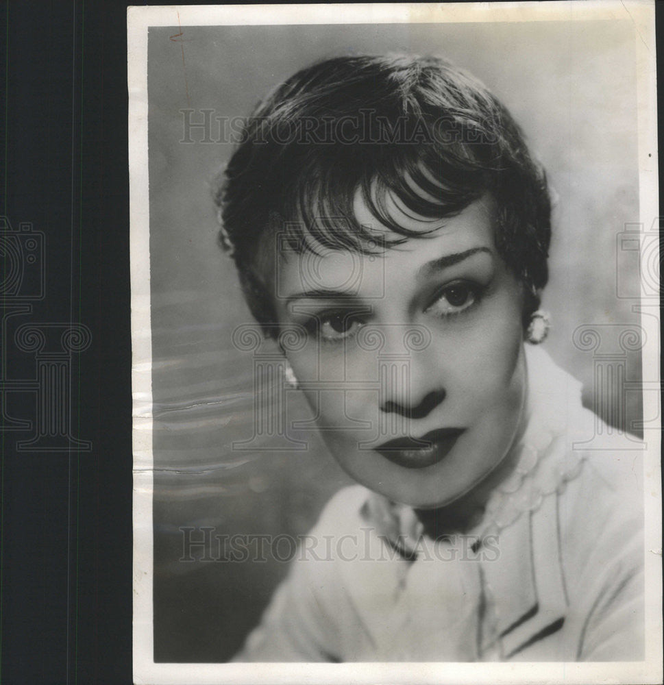 1951 Press Photo Anita Loos author Gentlemen Prefer Blondes & A Mouse is Born - Historic Images