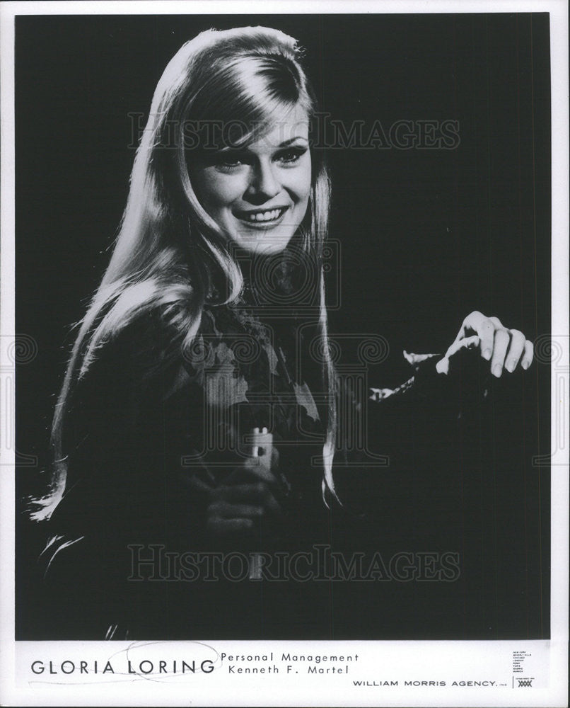 1969 Press Photo Gloria Loring - Historic Images