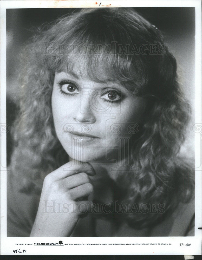 1984 Press Photo Shelley Lee Long Actress - Historic Images