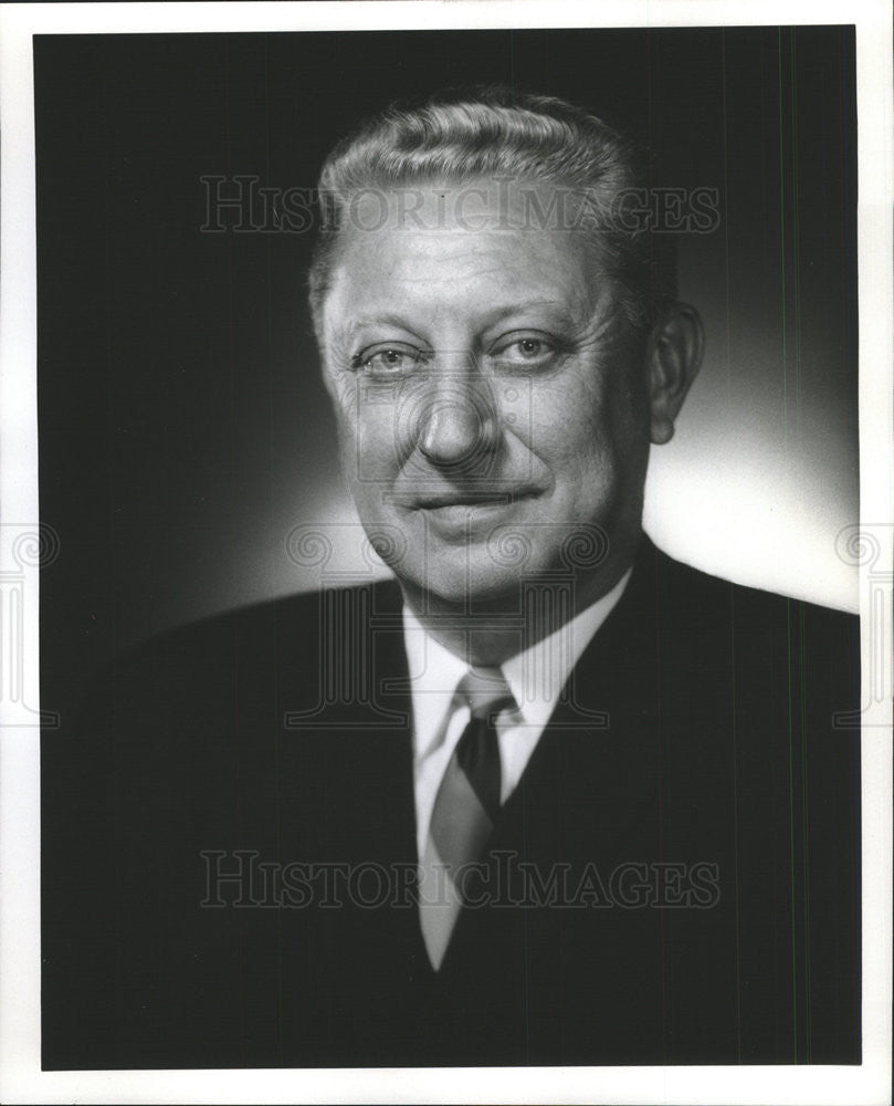 1968 Press Photo Joseph B Lanterman Amsted Industry chairman executive officer - Historic Images