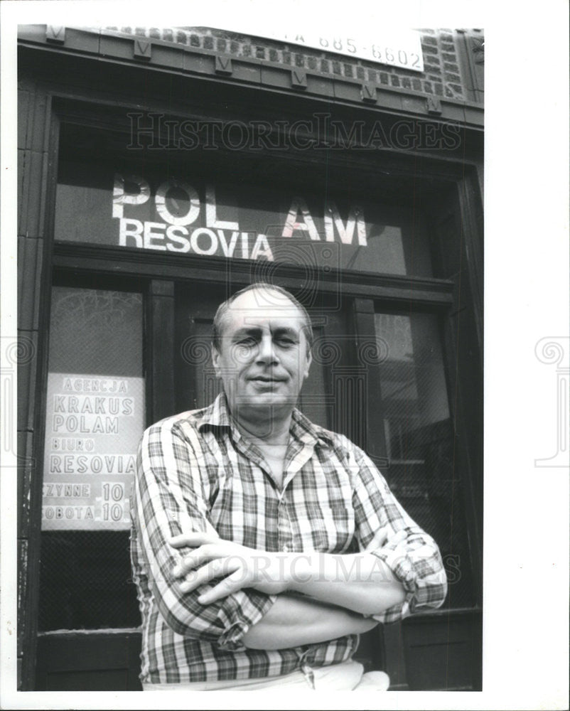 1991 Press Photo Jan Tkaczow Lawyer - Historic Images