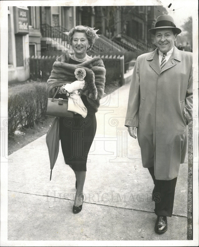 1958 Press Photo Mrs. William Kelly - Historic Images