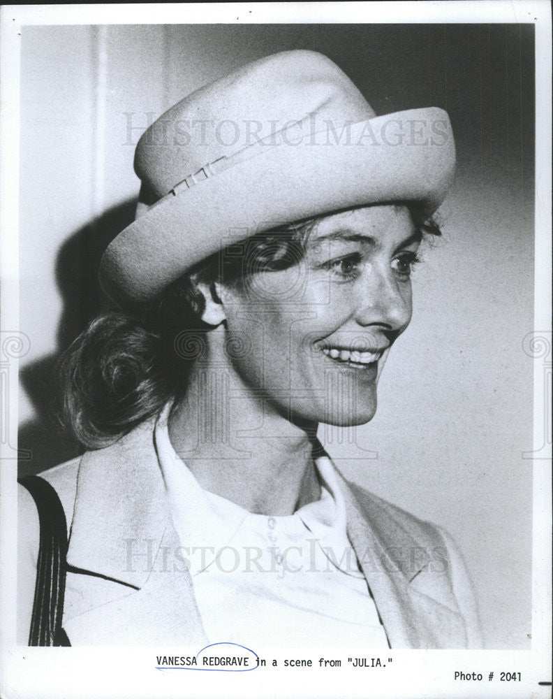 1977 Press Photo Vanessa Redgrave - Historic Images