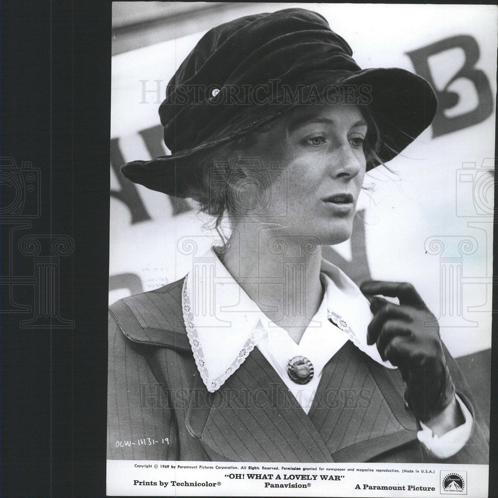 1972 Press Photo Vanessa Redgrave in &quot;Oh! What a Lovely War&quot; - Historic Images