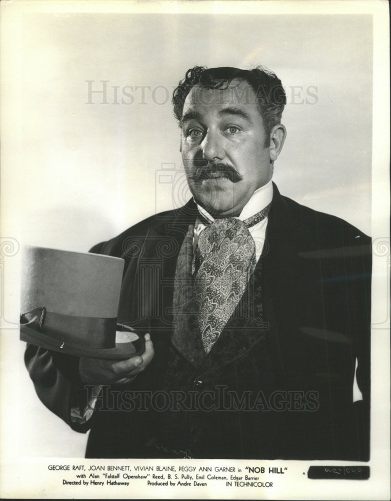 1945 Press Photo Alan &quot;Falstaff Openshaw&quot; Reed American Film Television Actor - Historic Images