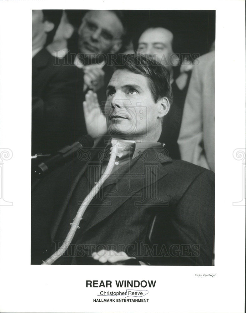 Press Photo Christopher Reeve American Film Actor Director Producer Screenwriter - Historic Images