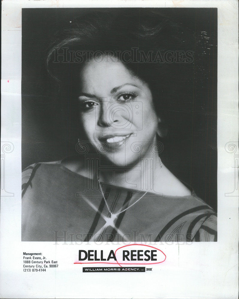 1978 Press Photo Della Reese Actress Singer - Historic Images