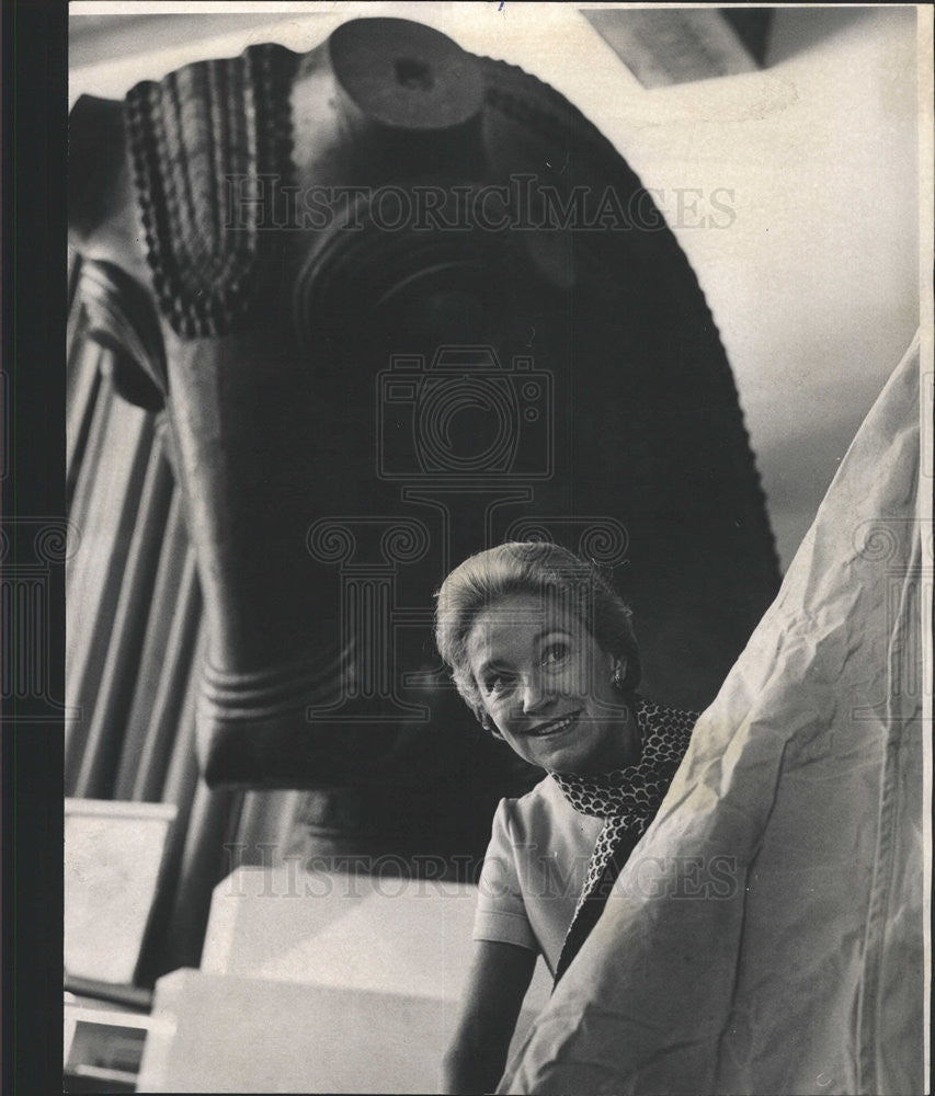 1969 Press Photo Mrs. Sanger P. Robinson - Historic Images