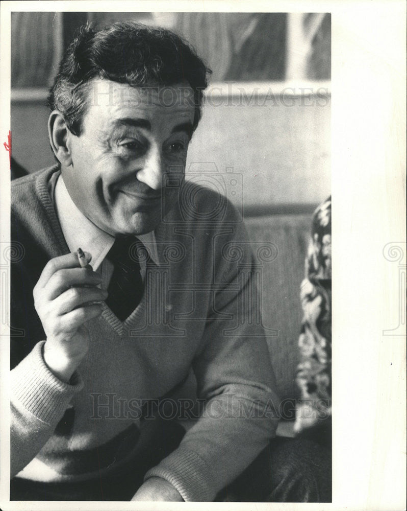 1985 Press Photo French Director Louis Malle - Historic Images