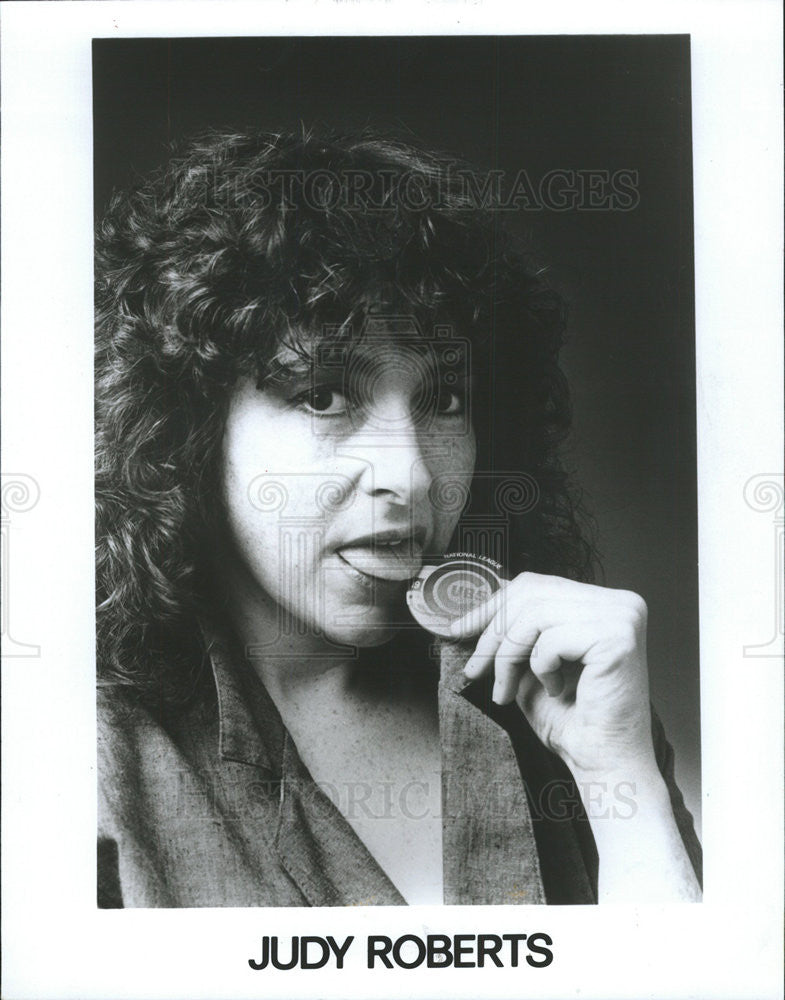 1985 Press Photo Judy Roberts,singer - Historic Images