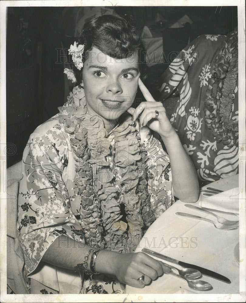 1954 Press Photo Ann Whitfield - Historic Images