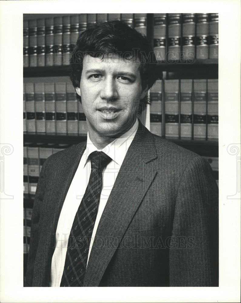 1993 Press Photo Geoffrey R. Stone American Law Professor - Historic Images