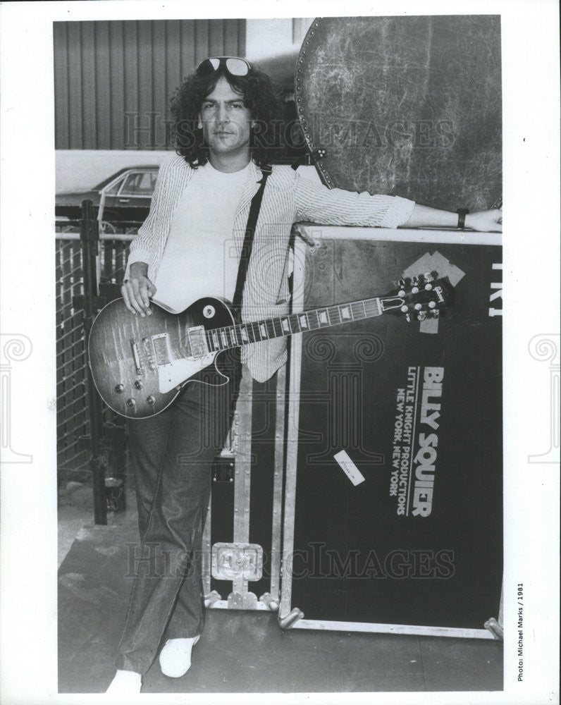 1984 Press Photo guitarist Billy Squier - Historic Images