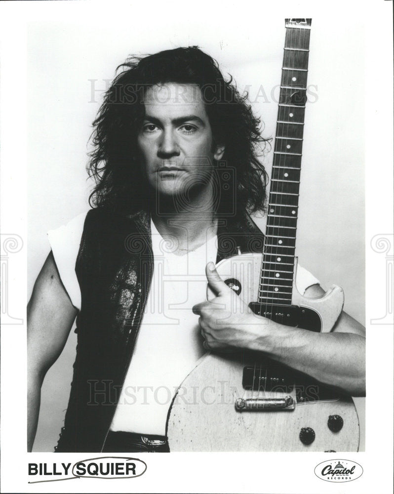 1996 Press Photo BILLY SQUIER AMERICAN ROCK MUSICIAN - Historic Images