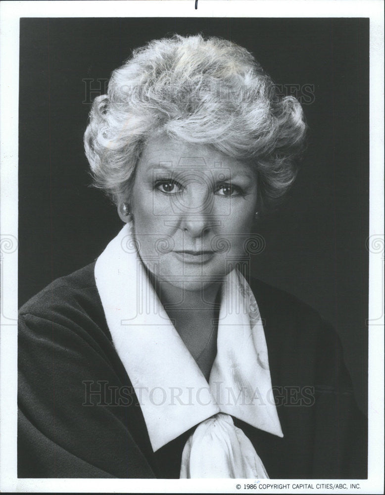 1988 Press Photo Elaine Stritch The Ellen Burstyn Show - Historic Images