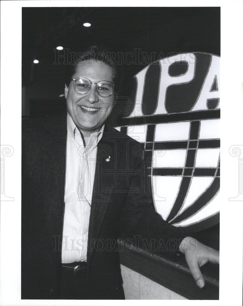 1994 Press Photo Keith G. Stras, President of International Polka Association - Historic Images