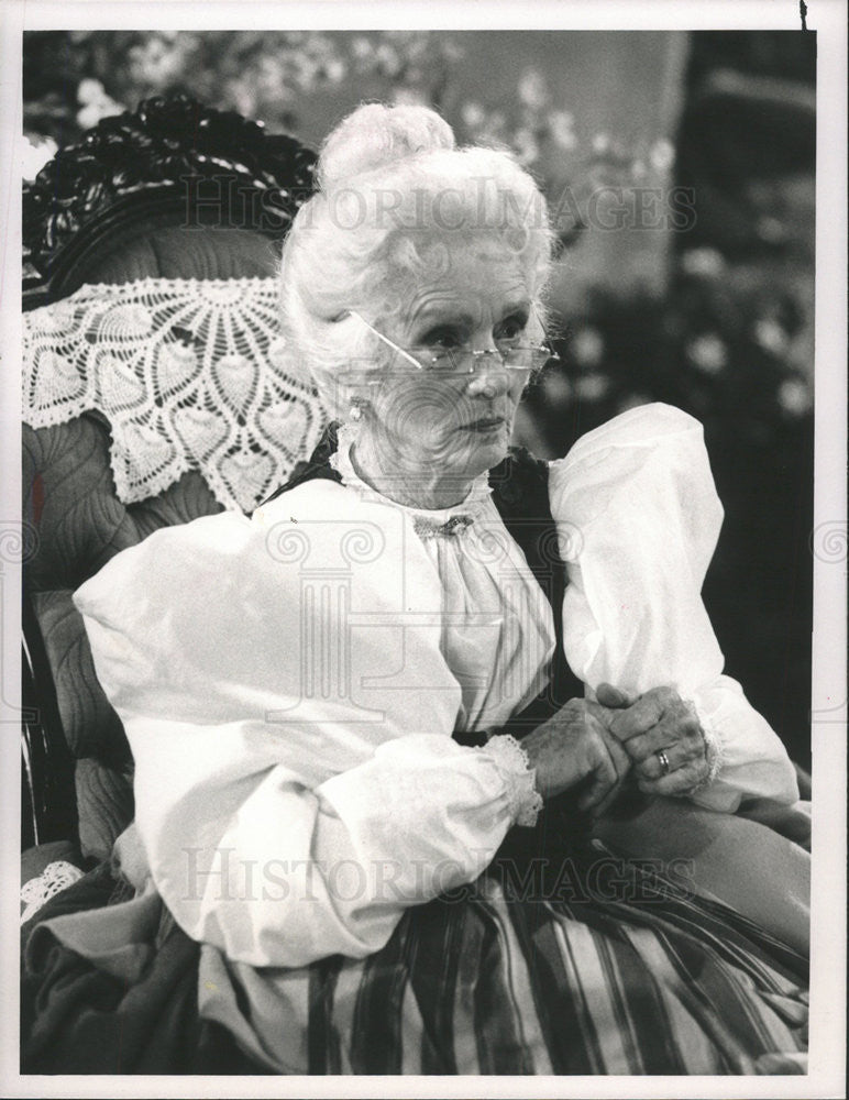 1991 Press Photo Academy Award Winner Jessica Tandy &quot;Driving Miss Daisy&quot; - Historic Images