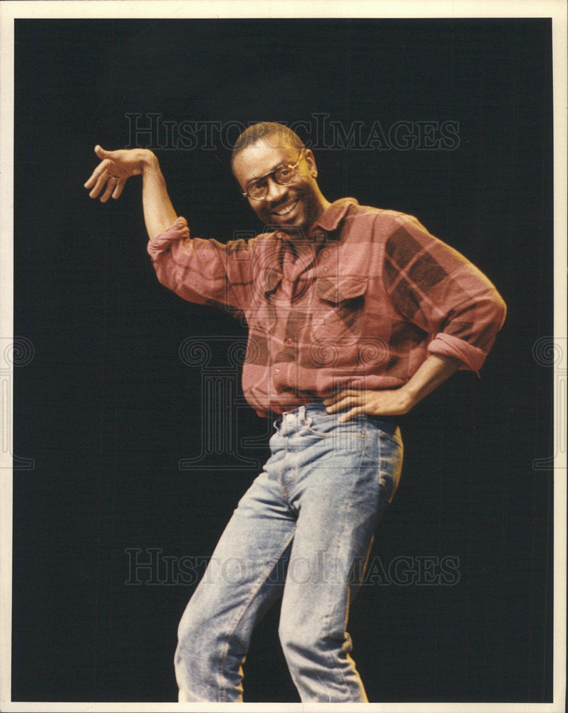 1989 Press Photo Bobby McFerrin,singer - Historic Images