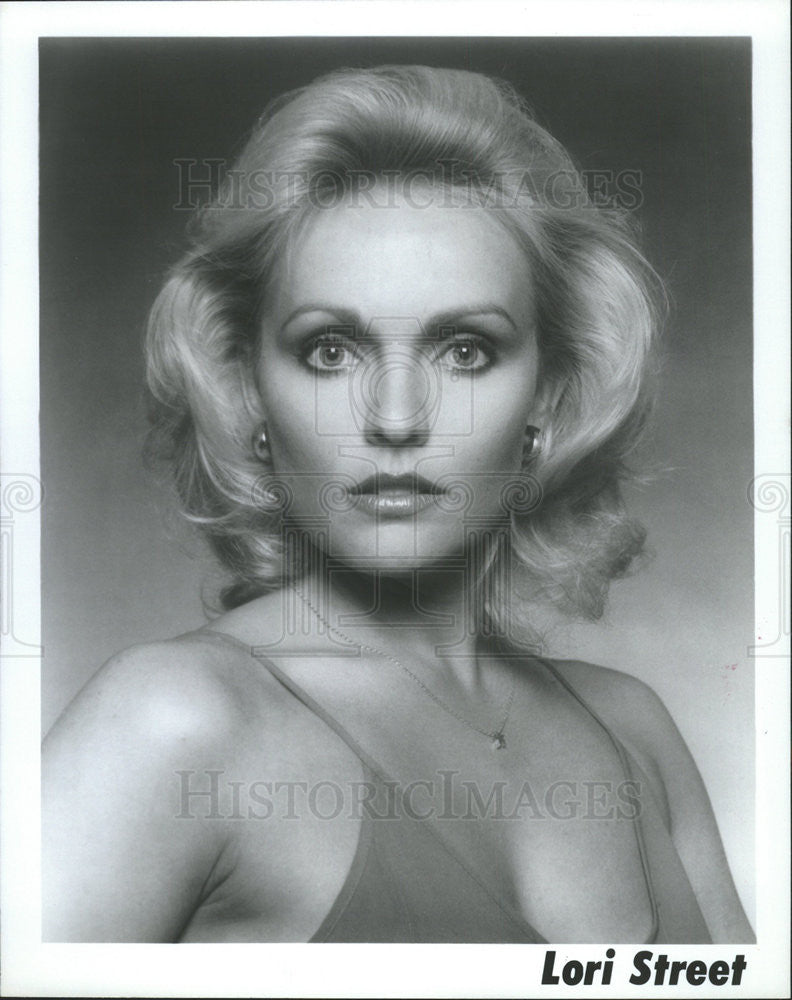 1982 Press Photo Copy Lori Street She Appeared In Sugar Babies Ad - Historic Images