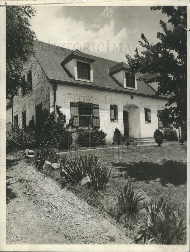 1937 Press Photo F. D. Roosevelt Jr.&#39;s Home - Historic Images