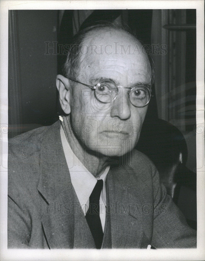 1943 Press Photo Maurice C. Latta Executive Clerk of the White House - Historic Images