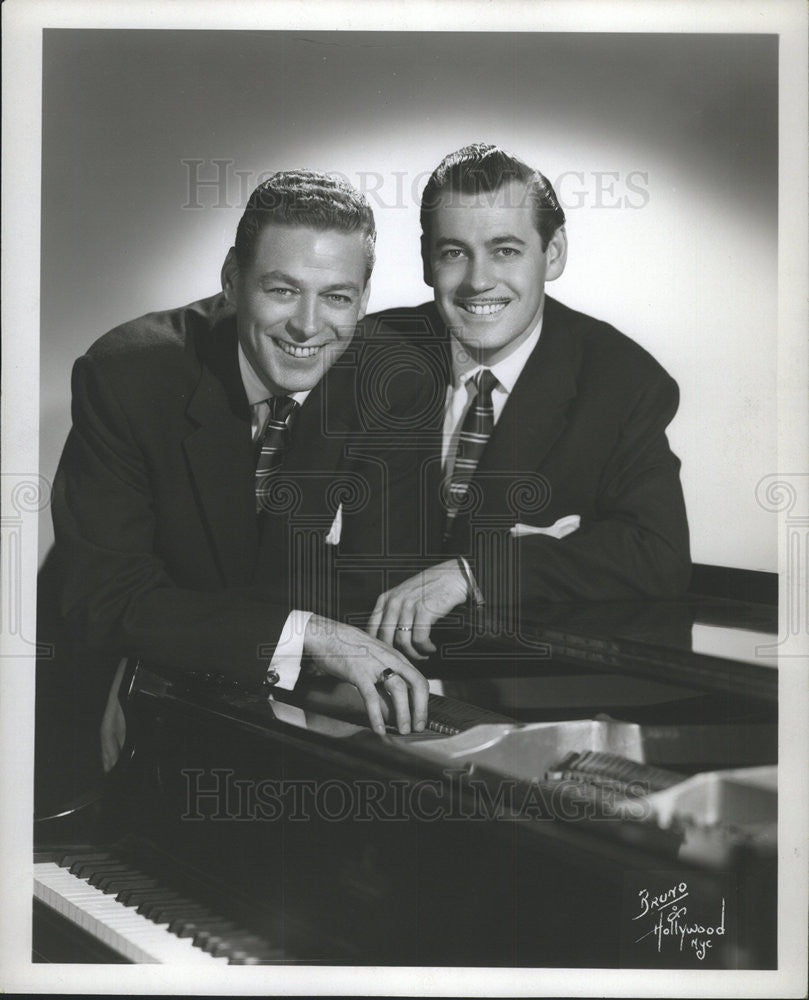 1955 Press Photo Marty and Teddy Napoleon &quot;Blue Note&quot; band - Historic Images