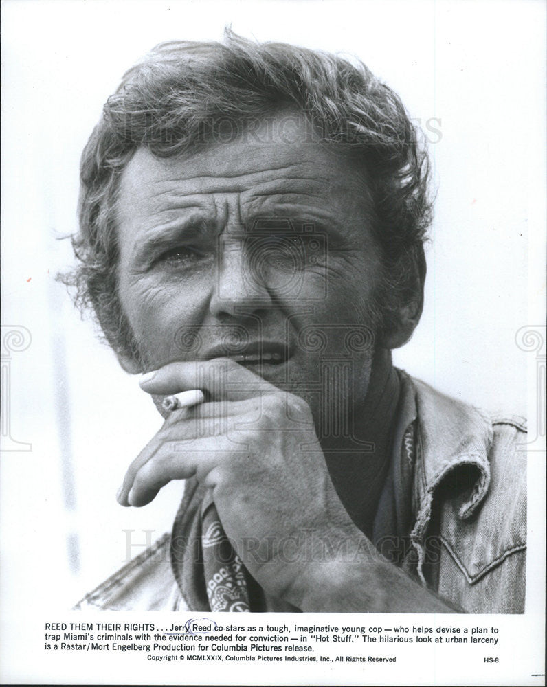1979 Press Photo Jerry Reed stars in &quot;Hot Stuff.&quot; - Historic Images