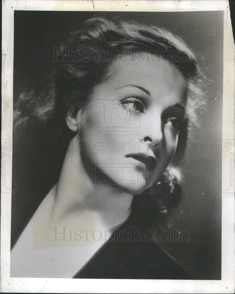 1949 Press Photo Joyce Redman Actress Anne Thousand Days Broadway Taming Shrew - Historic Images