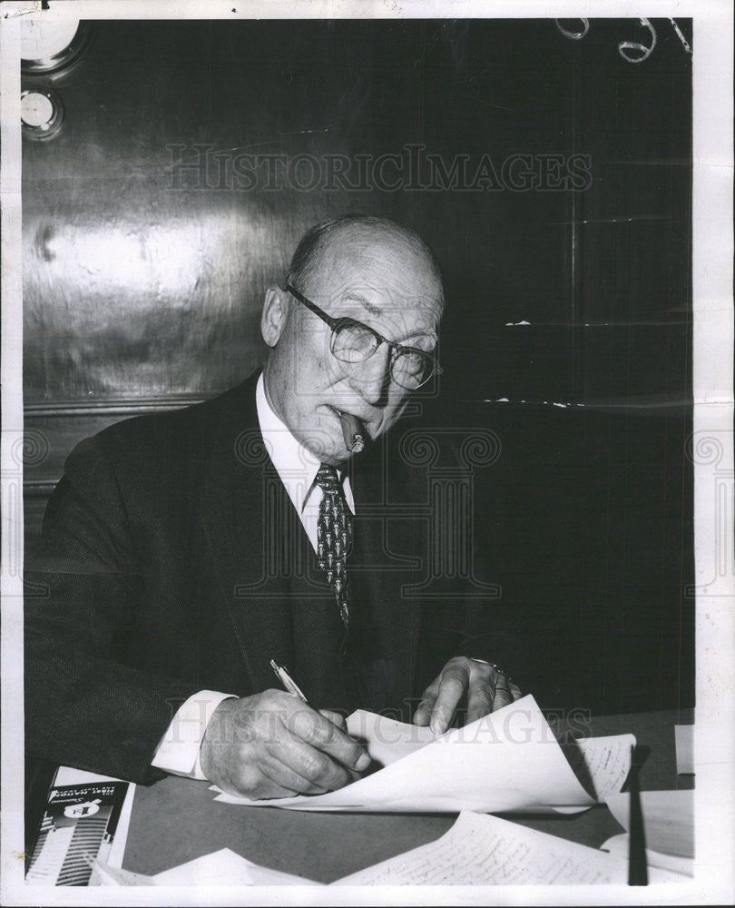 1957 Press Photo Guy E. Reed - Historic Images