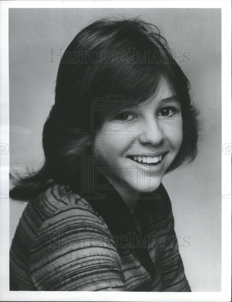 1978 Press Photo Kristy McNichol as Buddy Lawrence in &quot;Family&quot; TV series - Historic Images