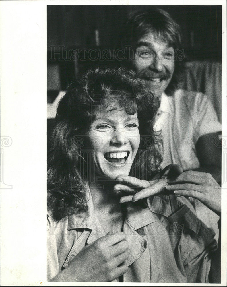 1985 Press Photo Actress Jammie Rose stars in Lady Blue.&quot; - Historic Images