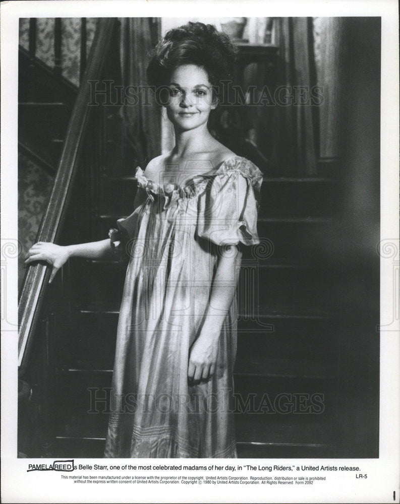 1980 Press Photo Pamela Reed in&quot;The Long Riders.&quot; - Historic Images
