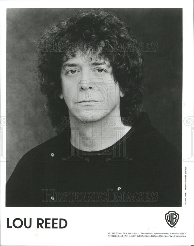 1996 Press Photo Lou Reed - Historic Images