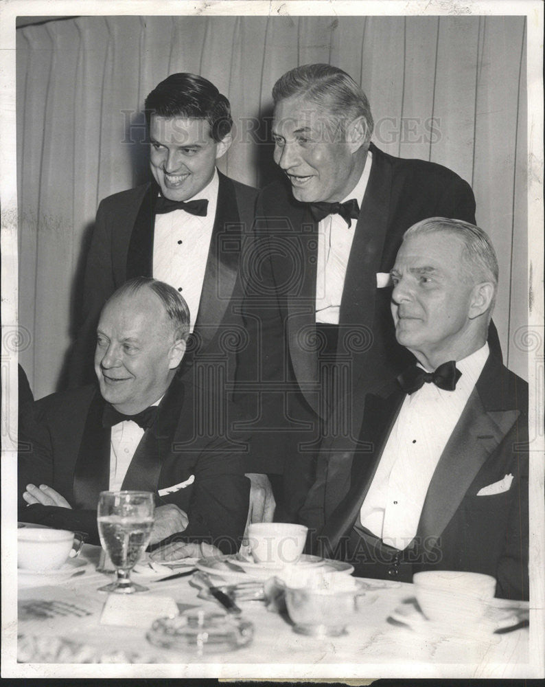 1958 Press Photo Sen Carl Mundt ,John M. Butler, Frank Church, Mike Monroney - Historic Images