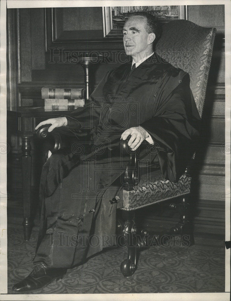 1940 Press Photo Frank Murphy Associate Justice U.S. Supreme Court oath office - Historic Images