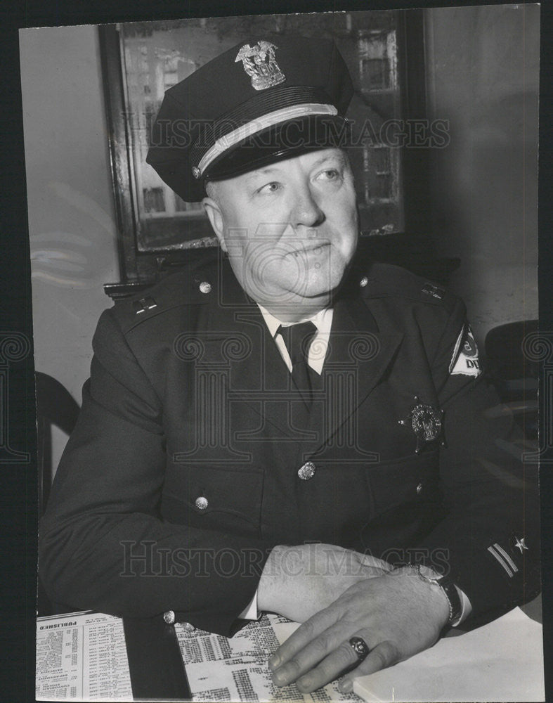 1958 Press Photo Captain James T.McGarth - Historic Images