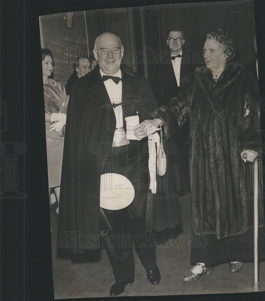 1962 Press Photo Mrs. Donald McPherson performance The Mikado Rear Adm. Ira Nunn - Historic Images