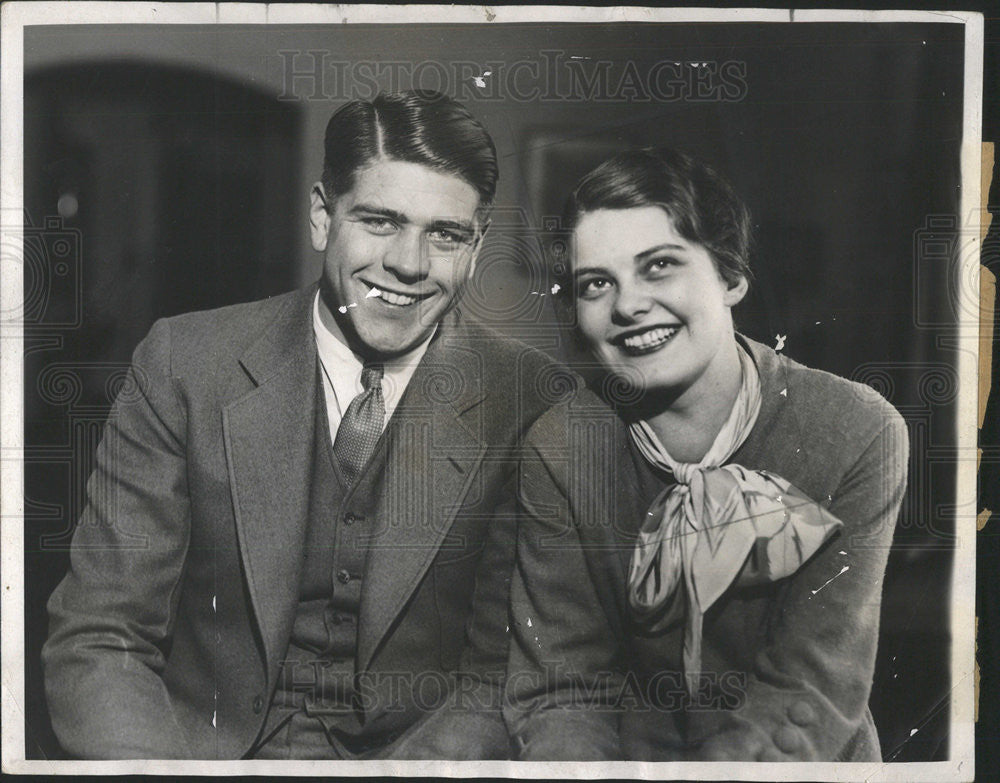 1932 Press PhotoDallas Marvil, and Dorothy Ames - Historic Images