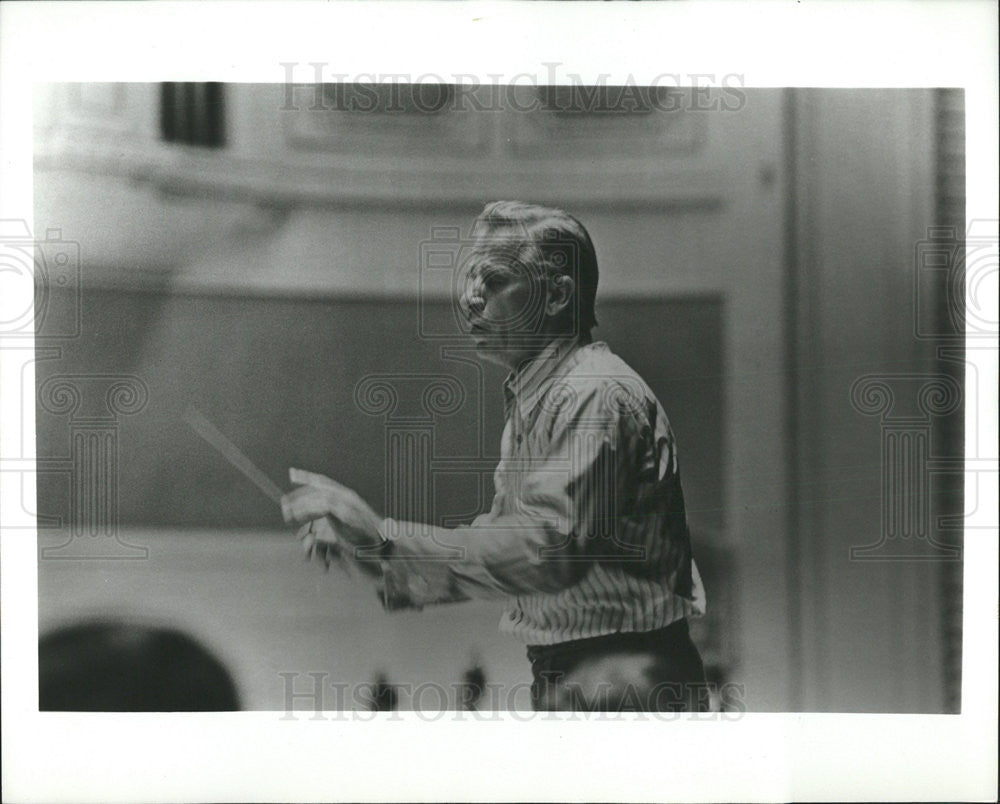 1970 Press Photo Henry Mazer associate conductor Chicago Symphony Orchestra - Historic Images