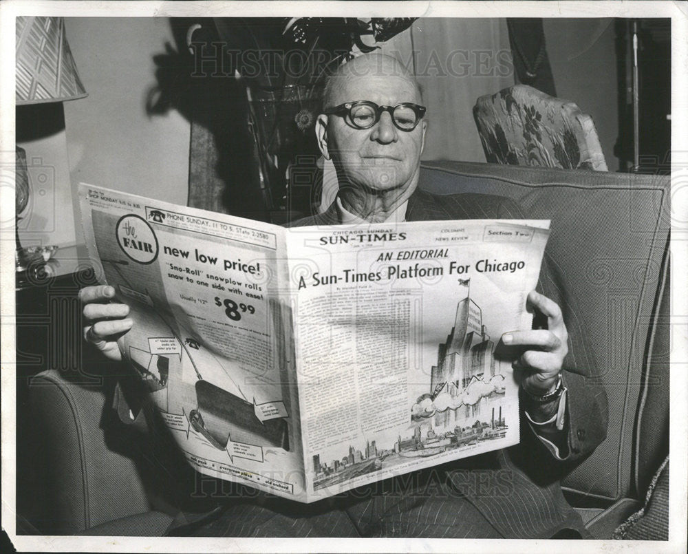 1958 Press Photo Oscar G. Mayer - Historic Images