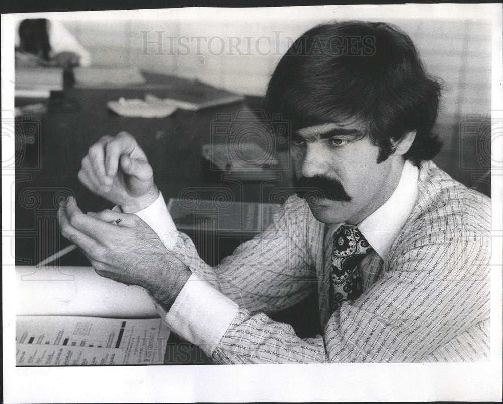 1973 Press Photo Pak Morris, He is Shown in Our Lady where he teaches 5th grade - Historic Images