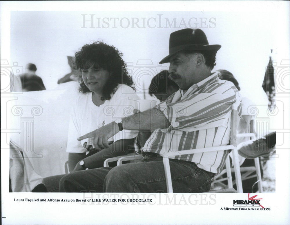 1992 Press Photo Laura Esquivel Mexican Author Film Screenwriter - Historic Images