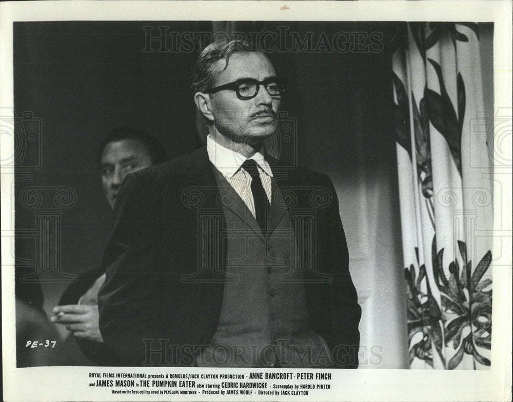 1964 Press Photo James Mason,actor - Historic Images