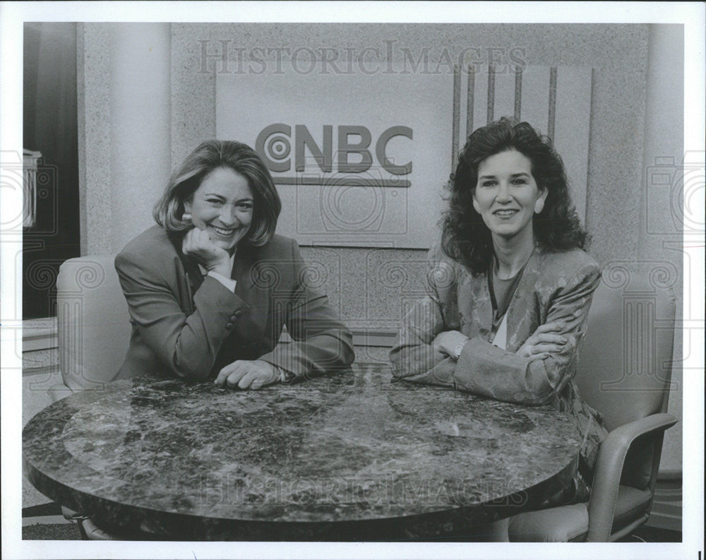 1994 Press Photo Jane Wallace/Mary Matalin/TV Host/CNBC/Equal Time - Historic Images