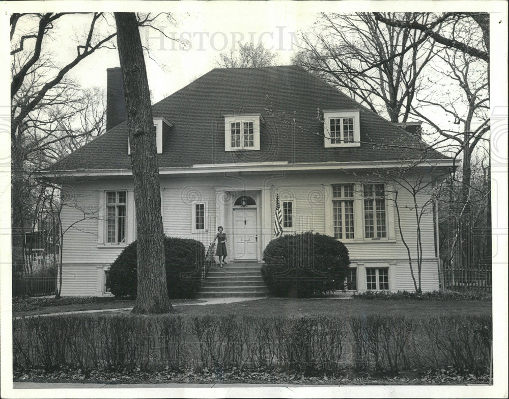 1967 Press Photo Mrs Babcock&#39;s School for Girls now family home - Historic Images