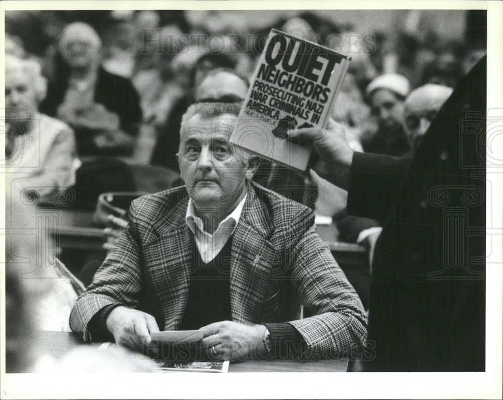 1985 Press Photo Frank Walus, found guilty and had decision reversed by Judge - Historic Images