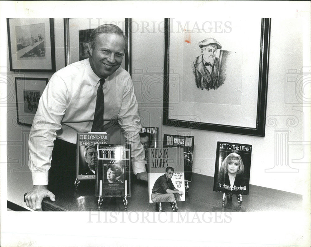 1990 Press Photo John Walter Donnelley Sons South Side Publisher - Historic Images